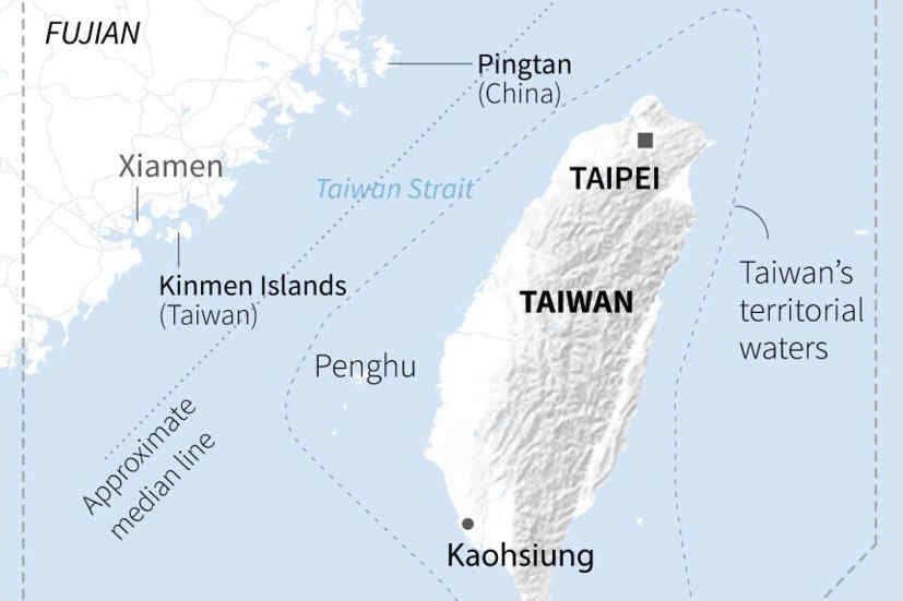36 Chinese military aircraft detected around Taiwan