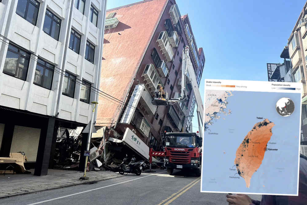 Taiwan hit by strongest quake in 25 years, one death reported