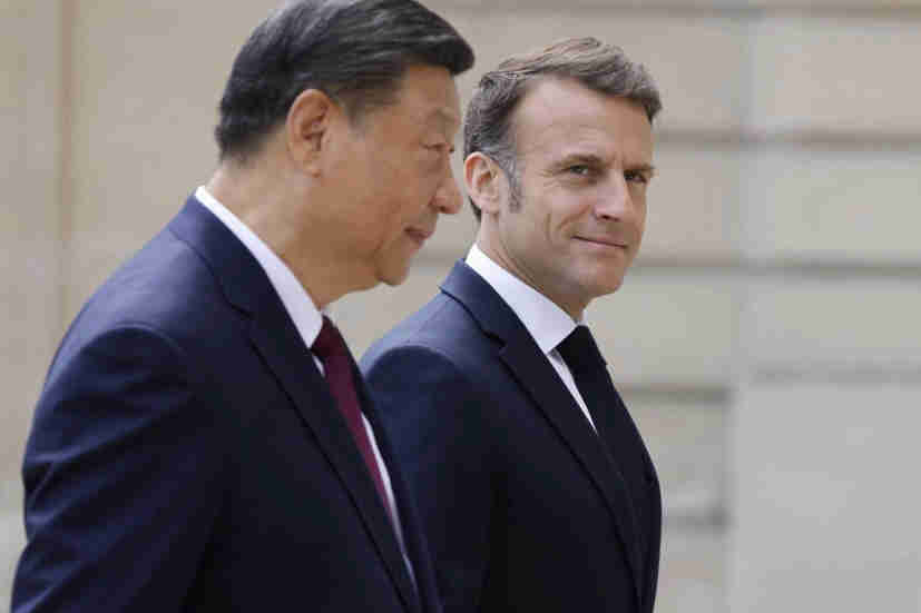 Macron takes Xi to French mountains to press messages on Ukraine, trade