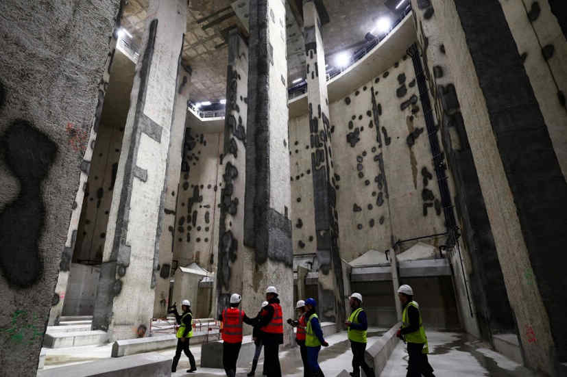 New ‘underground cathedral’ opens ahead of Paris Olympics